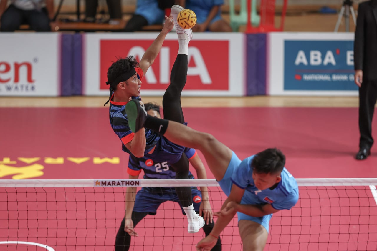 Sea Games Malaysia Retain Men S Team Sepak Takraw Silver Selangor