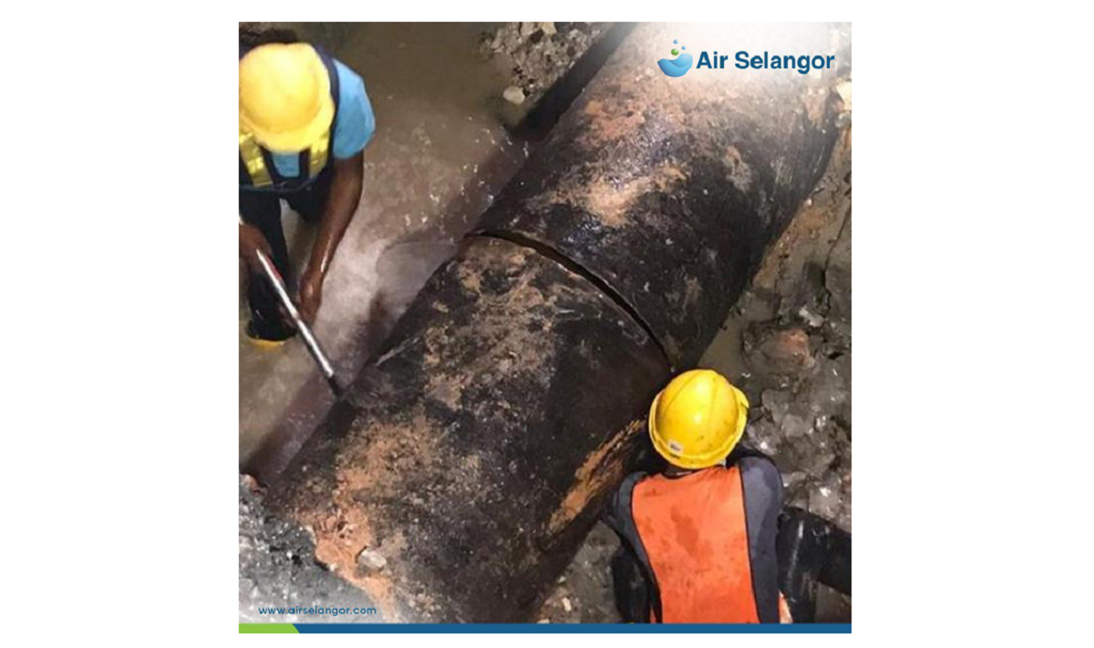 Repair works for burst pipes in Klang completed - Selangor ...