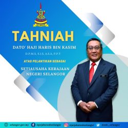 Haris is new Selangor State Secretary - Selangor Journal