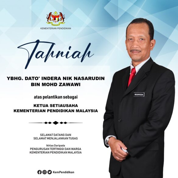 Nik Nasarudin is new Education Ministry sec-gen - Selangor Journal