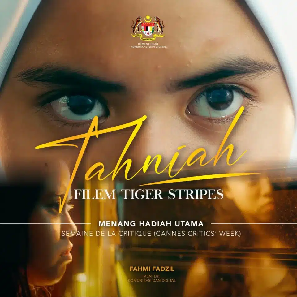 Tiger Stripes is the first Malaysian film to nab top award at Cannes  Critics Week