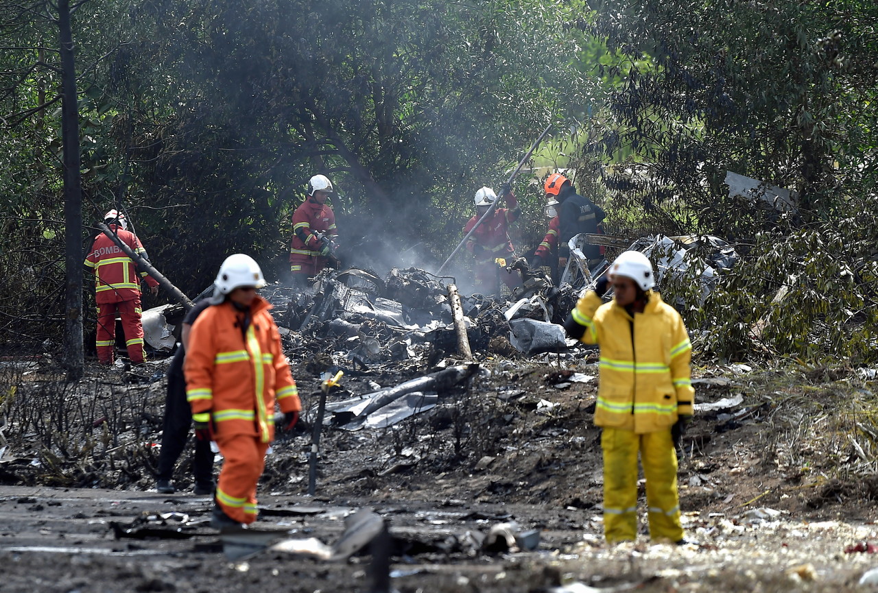 Elmina Interchange closed due to aircraft crash — Prolintas - Selangor ...