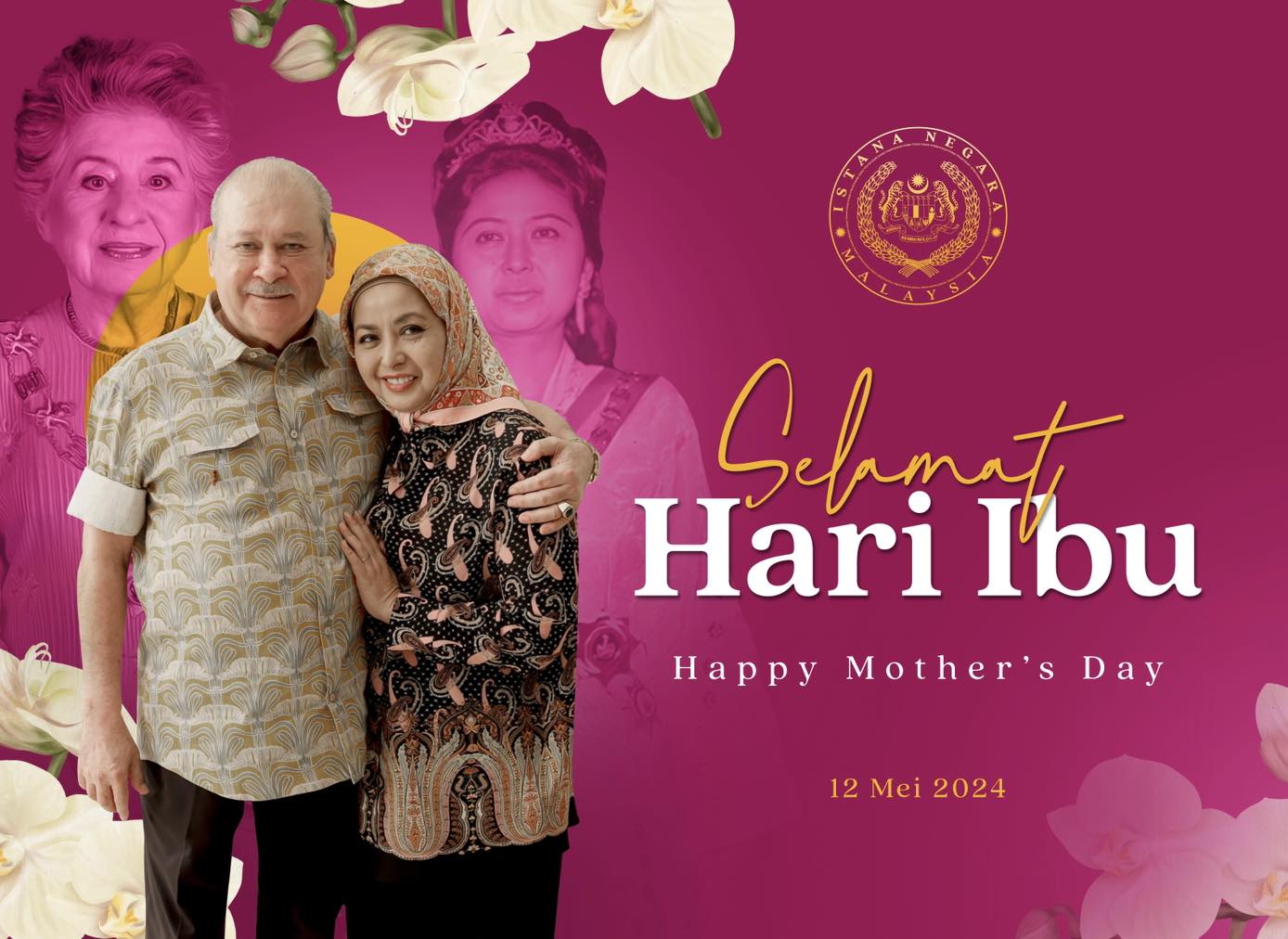 King, Queen extend Mother's Day greetings Selangor Journal